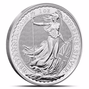 2026 1 oz Silver Britannia Coins – Lot of 25