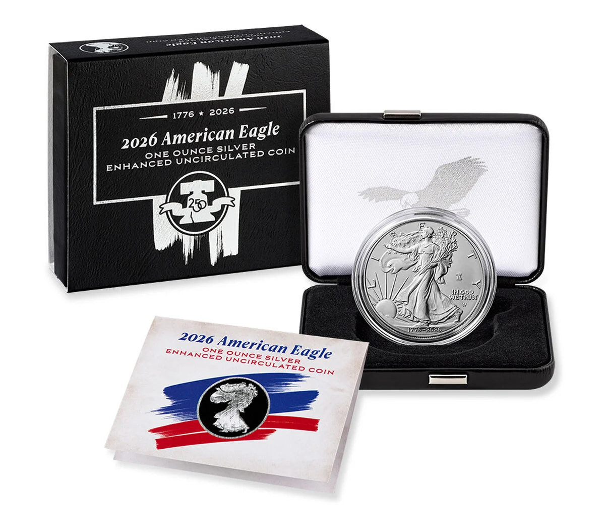 2026 American Eagle One Ounce Silver Enhanced Uncirculated Coin