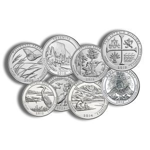 5 oz America the Beautiful Silver Coin BU (Design Varies)